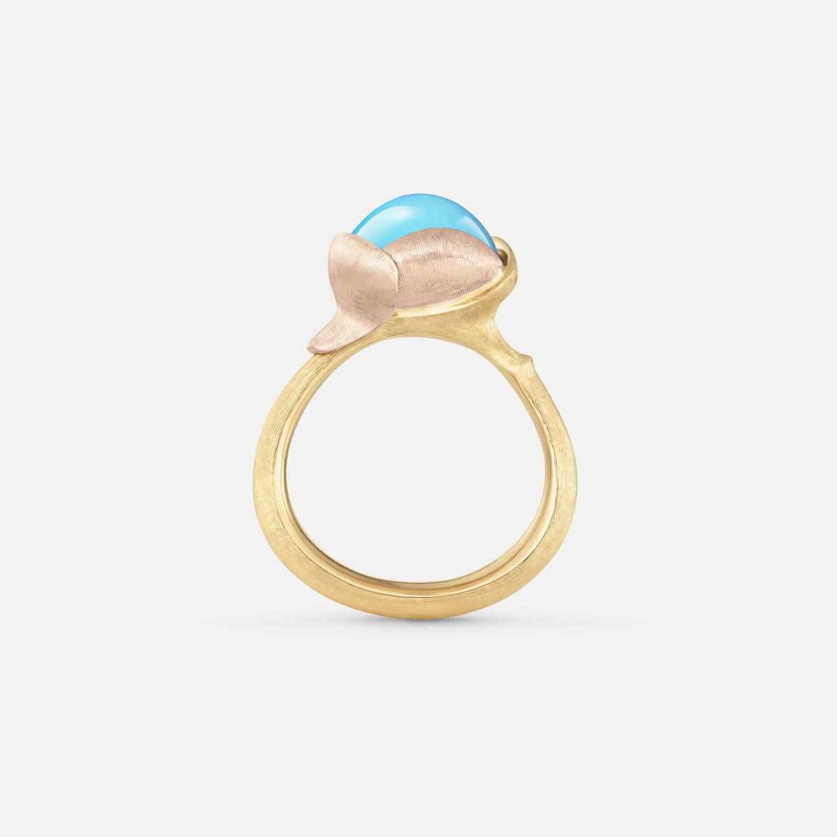 Ole Lynggaard Lotus 2 Ring Turquiose - Aurum Jewels