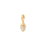Ole Lynggaard Lotus Mini Sprout Pave Diamond Pendant - Aurum Jewels