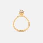 Ole Lynggaard Lotus Pave Diamond Ring - Aurum Jewels