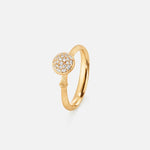 Ole Lynggaard Lotus Pave Diamond Ring - Aurum Jewels