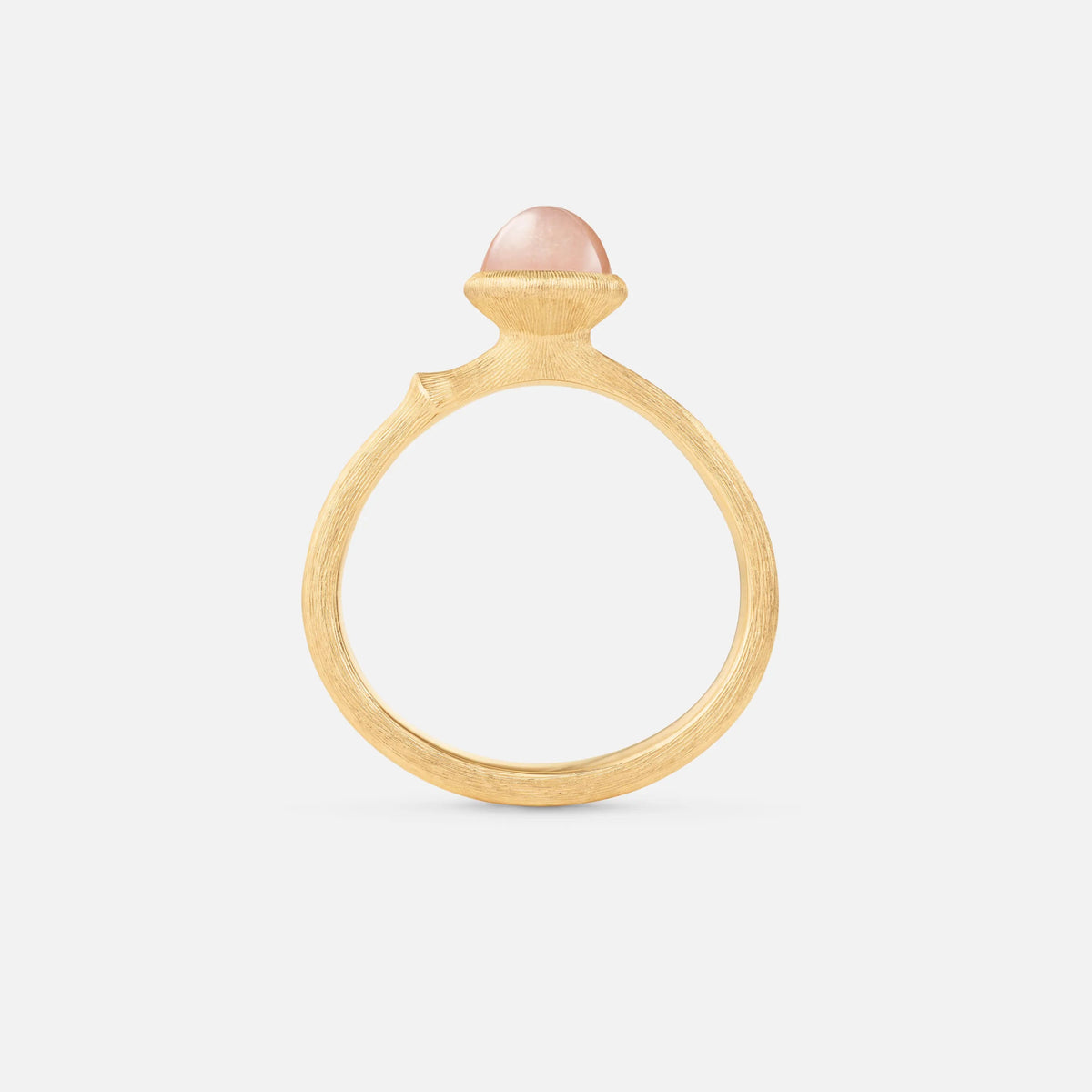 Ole Lynggaard Lotus Tiny Blush Moonstone - Aurum Jewels