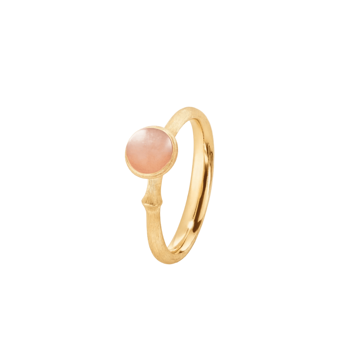 Ole Lynggaard Lotus Tiny Blush Moonstone - Aurum Jewels