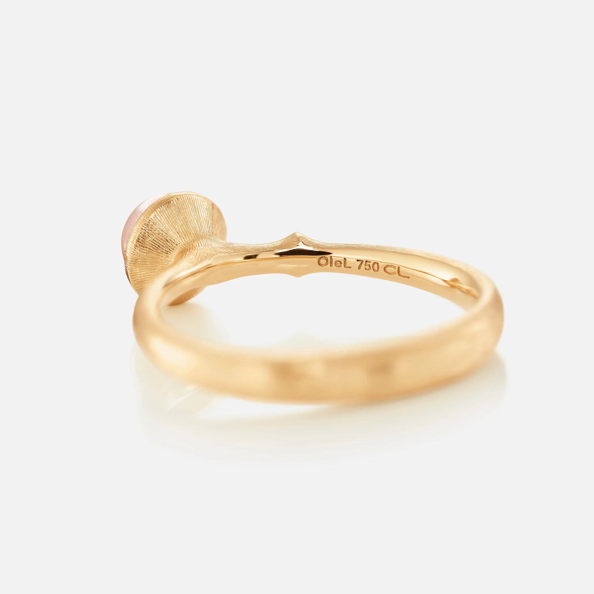 Ole Lynggaard Lotus Tiny Blush Moonstone - Aurum Jewels