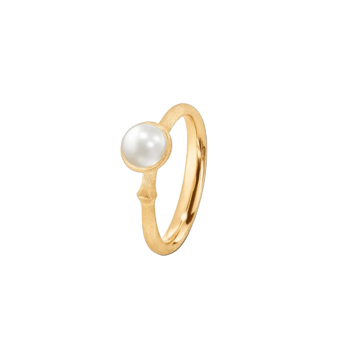 Ole Lynggaard Lotus Tiny Freshwater Pearl - Aurum Jewels