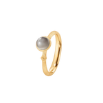 Ole Lynggaard Lotus Tiny Grey Moonstone - Aurum Jewels