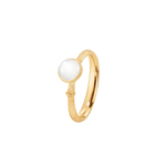 Ole Lynggaard Lotus Tiny White Moonstone - Aurum Jewels