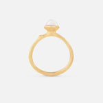 Ole Lynggaard Lotus Tiny White Moonstone - Aurum Jewels