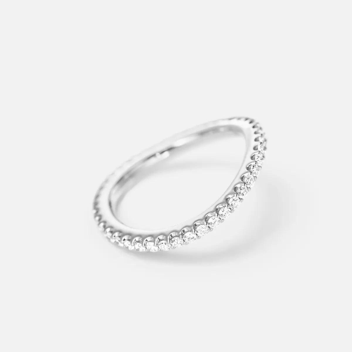 Ole Lynggaard Love Bands Curved Diamond Ring - Aurum Jewels