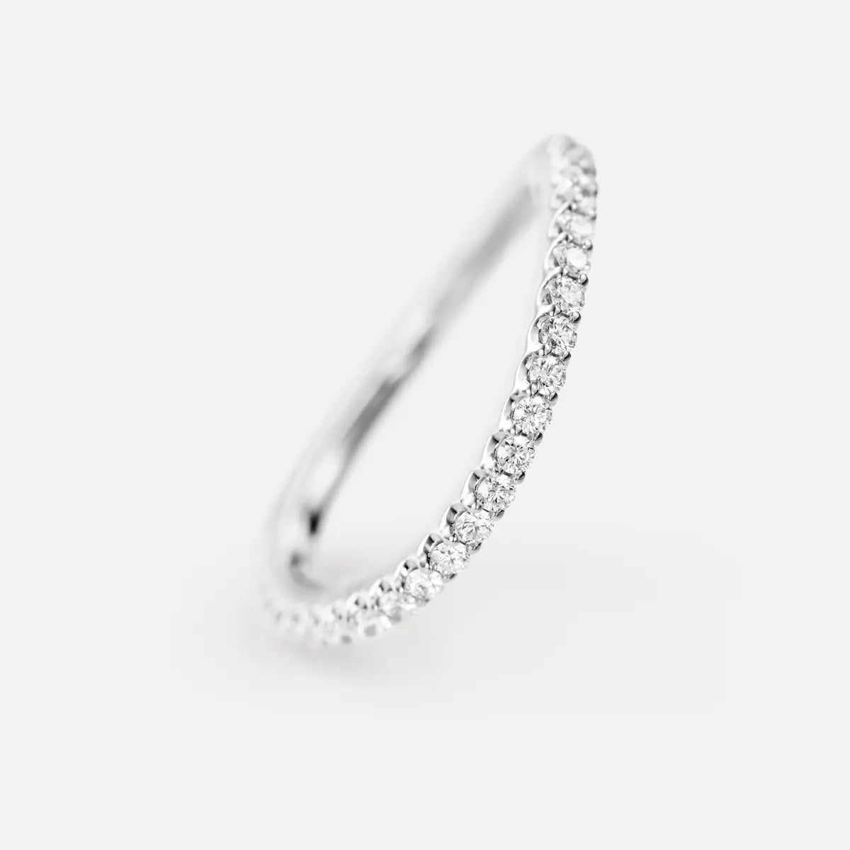 Ole Lynggaard Love Bands Curved Diamond Ring - Aurum Jewels