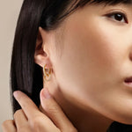 Ole Lynggaard Love Bands Diamond Hoop Earrings - Aurum Jewels