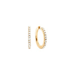 Ole Lynggaard Love Bands Diamond Hoop Earrings - Aurum Jewels