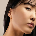 Ole Lynggaard Love Bands Diamond Hoop Earrings - Aurum Jewels