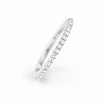 Ole Lynggaard Love Bands White Gold & Diamond Ring - Aurum Jewels
