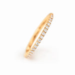 Ole Lynggaard Love Bands Yellow Gold & Diamond Ring - Aurum Jewels