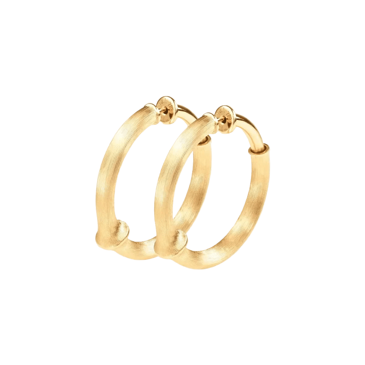 Ole Lynggaard Nature Creole Large Hoop Earrings - Aurum Jewels
