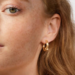 Ole Lynggaard Nature Creole Small Hoop Earrings - Aurum Jewels