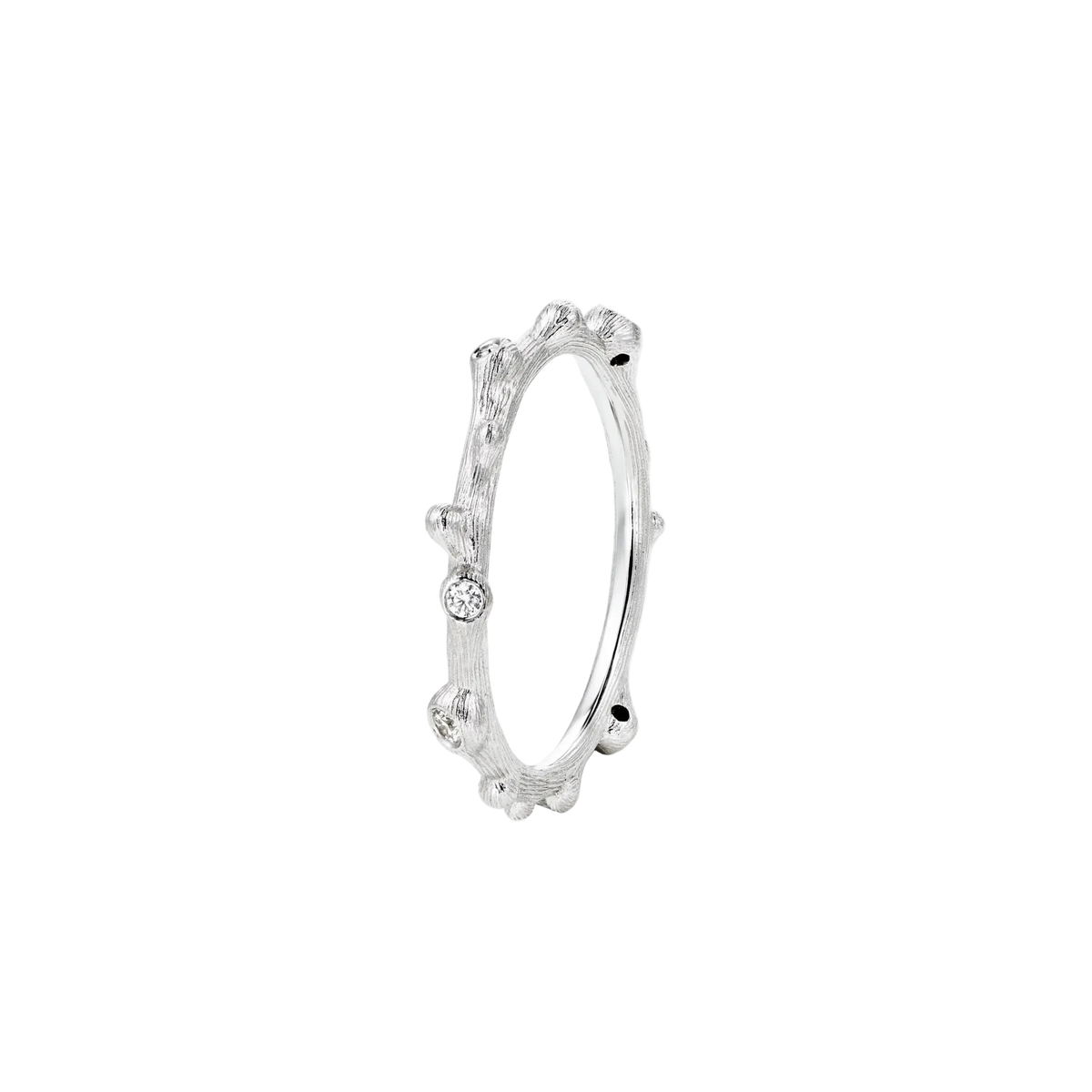 Ole Lynggaard Nature Ring White Gold - Aurum Jewels