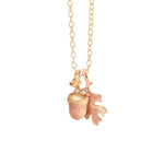 Ole Lynggaard Rose Gold Acorn Pendant - Aurum Jewels