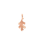 Ole Lynggaard Rose Gold Oak Leaf Pendant - Aurum Jewels