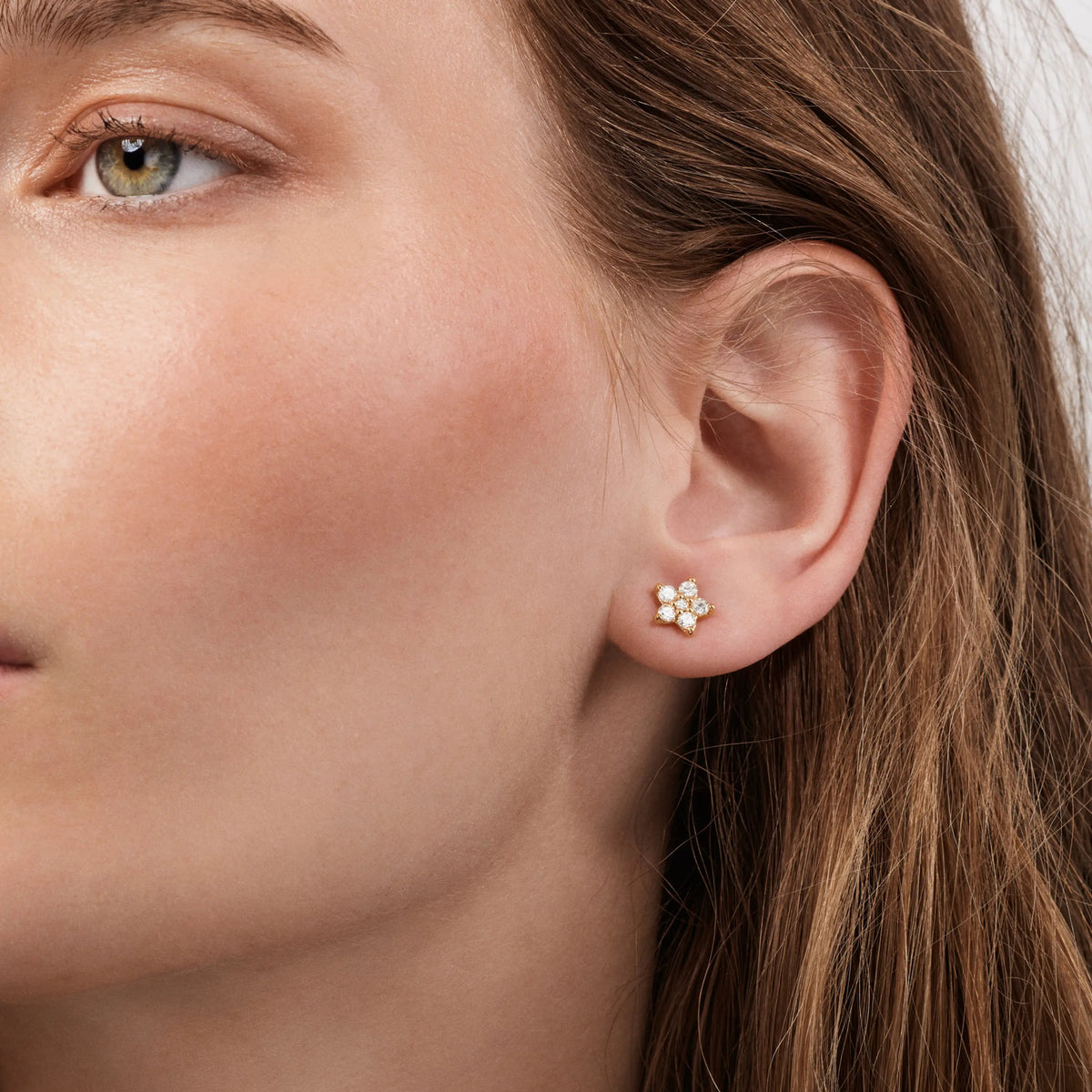 Ole Lynggaard Shooting Star Stud Earrings - Aurum Jewels