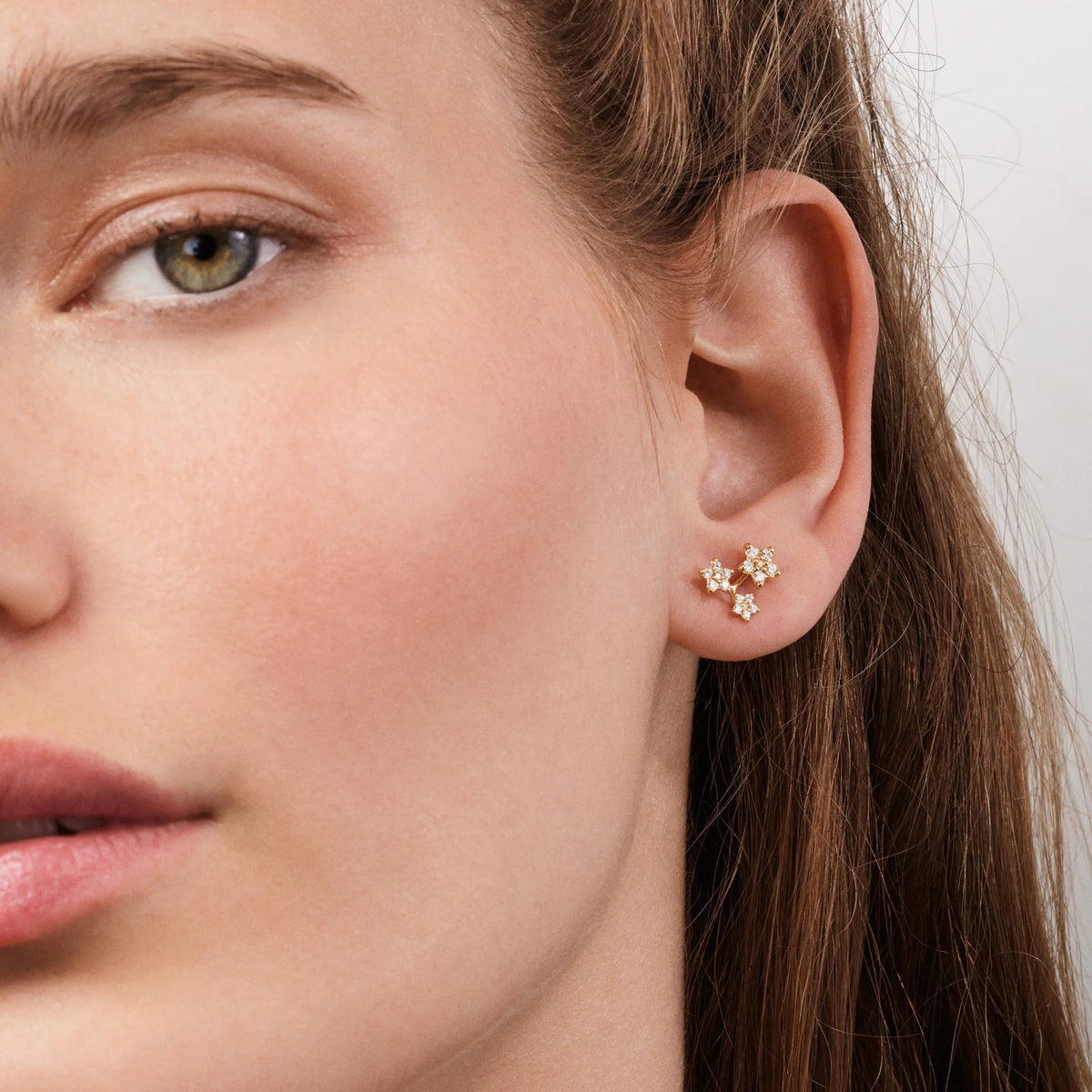 Ole Lynggaard Shooting Star Stud Earrings - Aurum Jewels