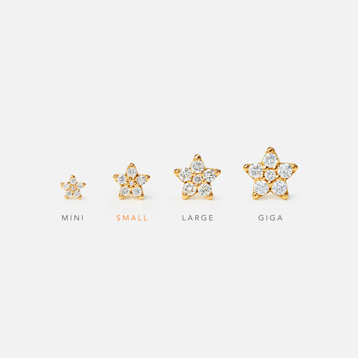 Ole Lynggaard Shooting Star Stud Earrings Small - Aurum Jewels