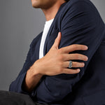 Ole Lynggaard Silver Michel Braided Ring - Aurum Jewels