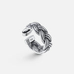 Ole Lynggaard Silver Michel Braided Ring - Aurum Jewels