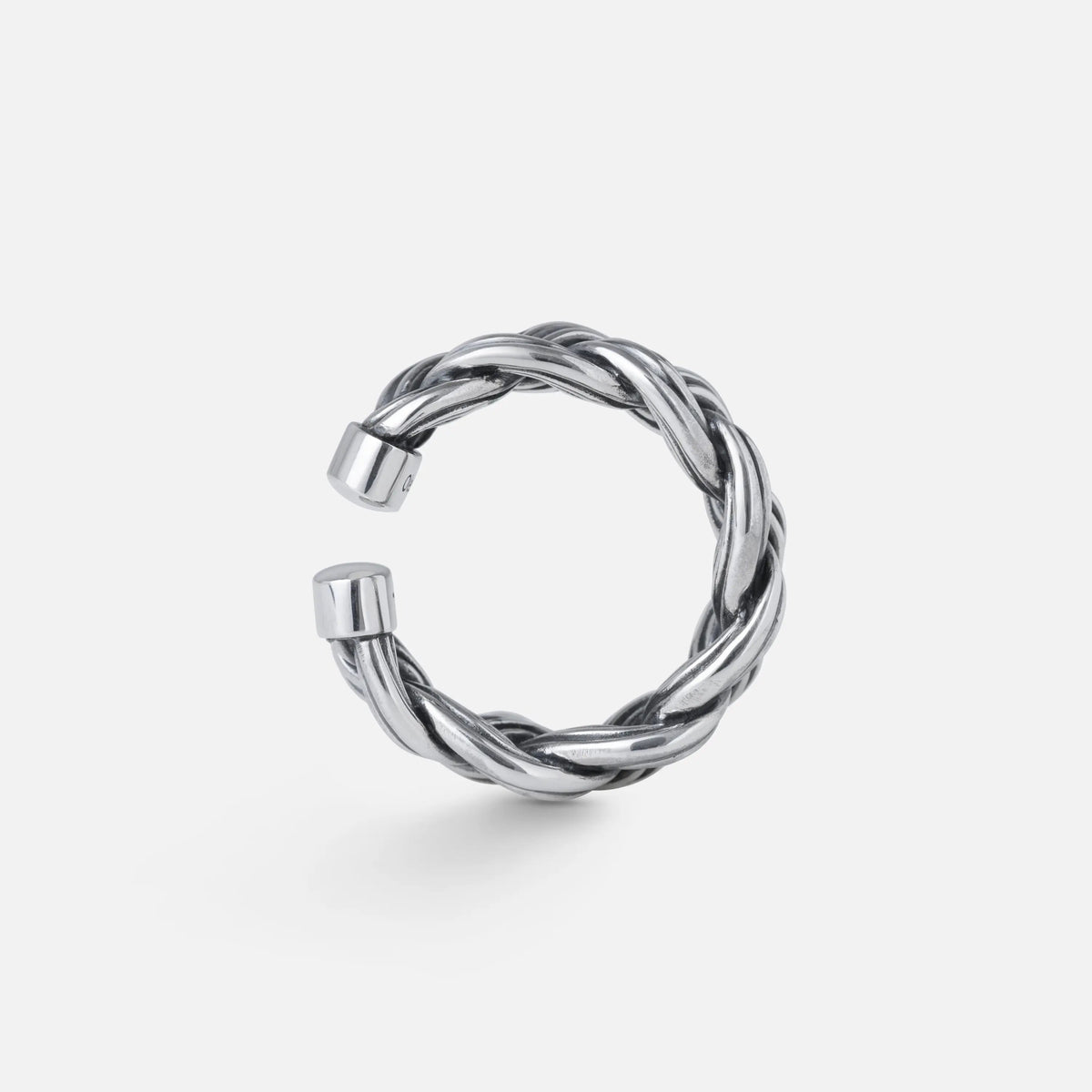 Ole Lynggaard Silver Michel Braided Ring - Aurum Jewels