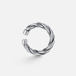 Ole Lynggaard Silver Michel Braided Ring - Aurum Jewels