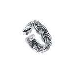 Ole Lynggaard Silver Michel Braided Ring - Aurum Jewels