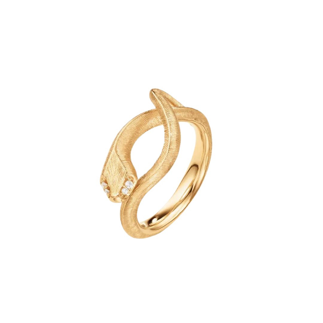 Ole Lynggaard Small Snake Ring - Aurum Jewels