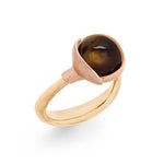 Ole Lynggaard Smoky Quartz Lotus Ring - Aurum Jewels