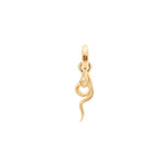 Ole Lynggaard Snakes Gold Charm with Diamonds - Aurum Jewels