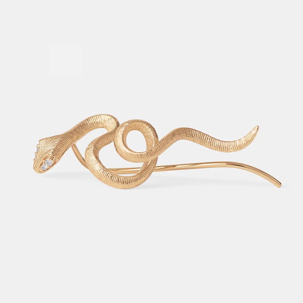 Ole Lynggaard Snakes Gold Ear Climber - Aurum Jewels