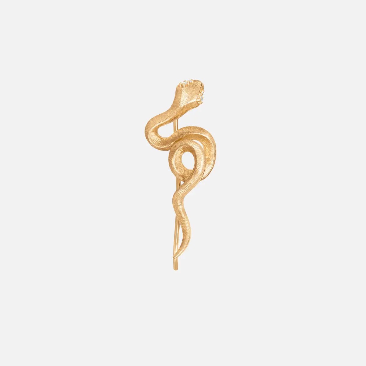 Ole Lynggaard Snakes Gold Ear Climber - Aurum Jewels