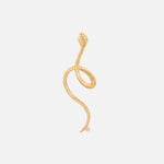 Ole Lynggaard Snakes Yellow Gold & Diamond Earring - Aurum Jewels