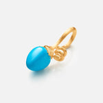 Ole Lynggaard Sprout Pendant with Turquoise - Aurum Jewels