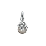 Ole Lynggaard White Gold, Moonstone & Diamond Sweet Drop Charm - Aurum Jewels