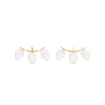 Ole Lynggaard White Moonstone Pendant Drops - Aurum Jewels