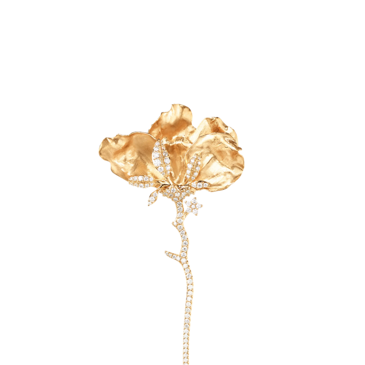 Ole Lynggaard Wild Rose Brooch - Aurum Jewels