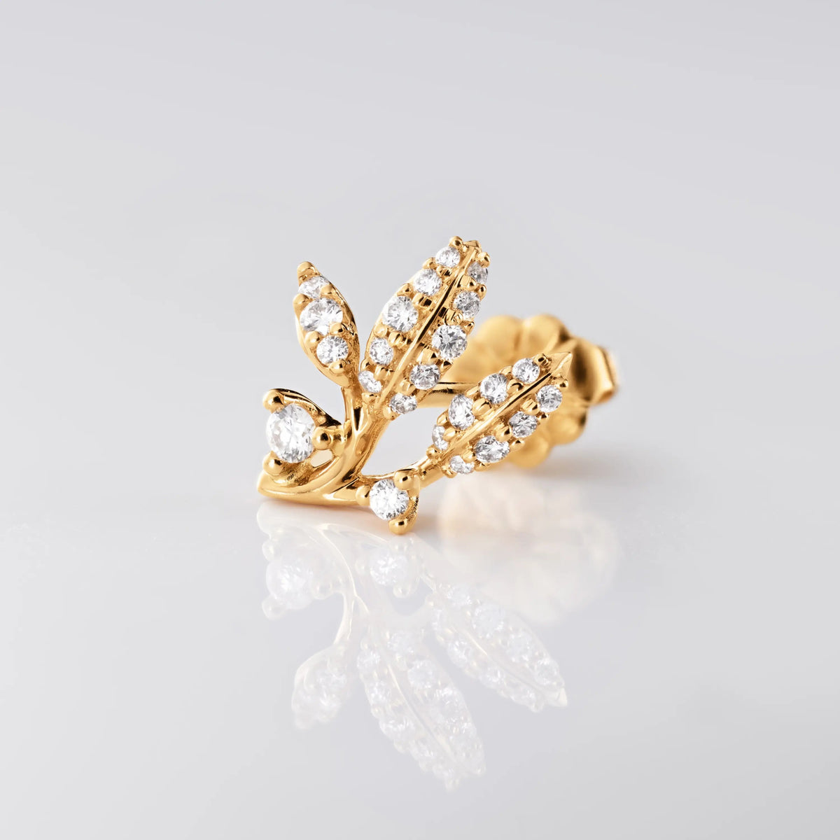 Ole Lynggaard Winter Frost Stud Earrings - Aurum Jewels