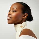 Ole Lynggaard Young Fish Brooch with Rutile Quartz - Aurum Jewels