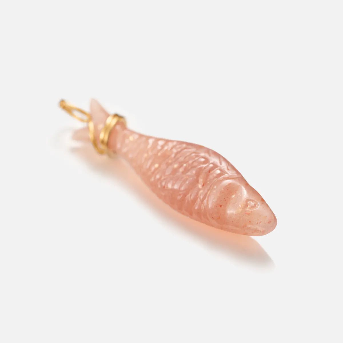 Ole Lynggaard Young Fish Moonstone Pendant - Aurum Jewels