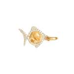 Ole Lynggaard Young Fish Pave Charm - Aurum Jewels