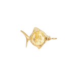 Ole Lynggaard Young Fish Pendant with Rutile Quartz - Aurum Jewels