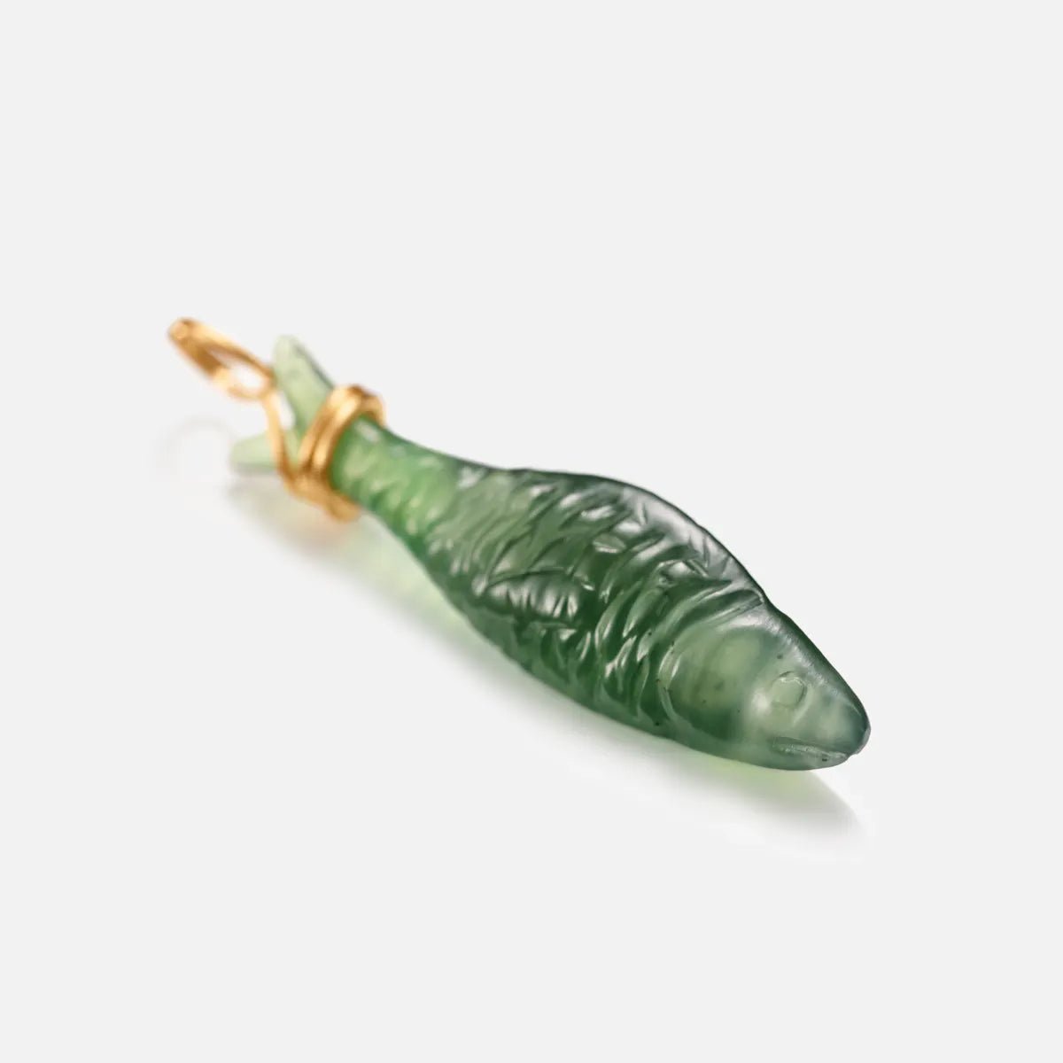 Ole Lynggaard Young Fish Serpentine Pendant - Aurum Jewels