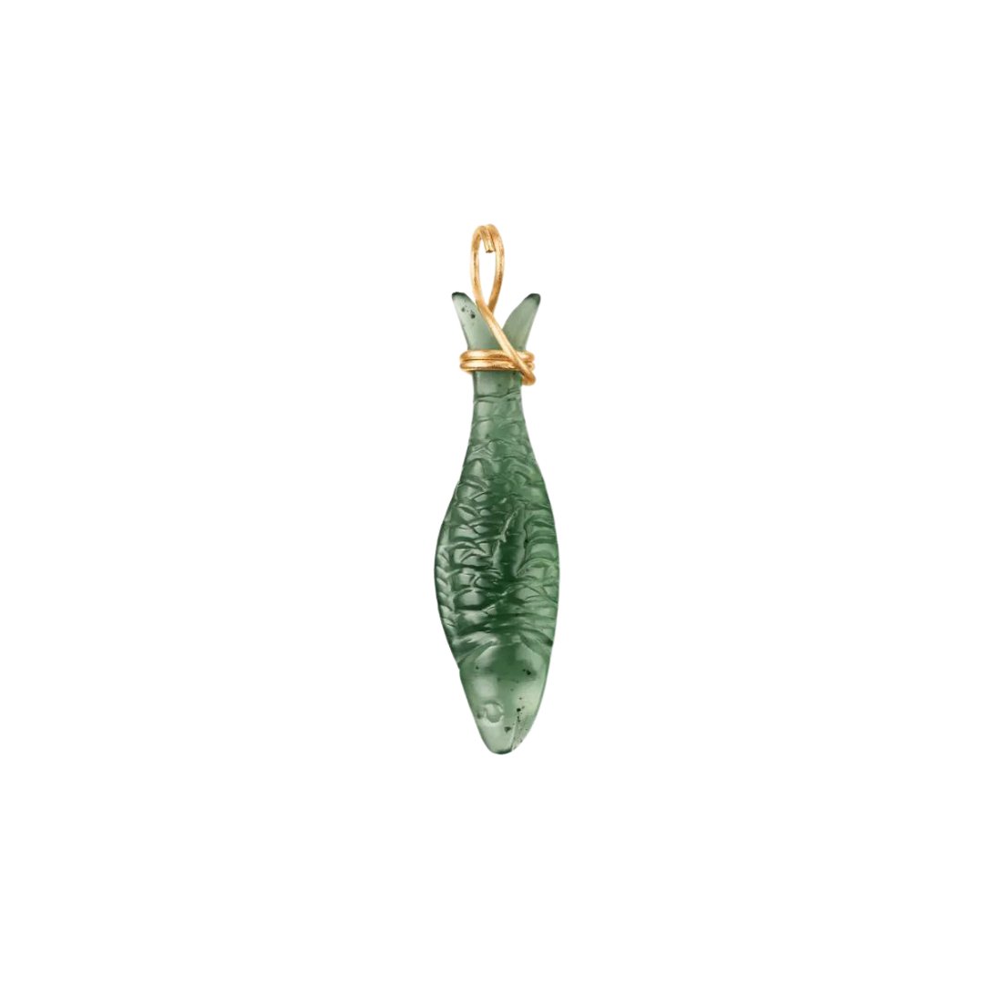 Ole Lynggaard Young Fish Serpentine Pendant - Aurum Jewels