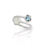 Pasquale Bruni Figlia dei Fiori Topaz, Moonstone & Diamond Ring - Aurum Jewels