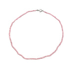 Pink Opal Bead Necklace - Aurum Jewels